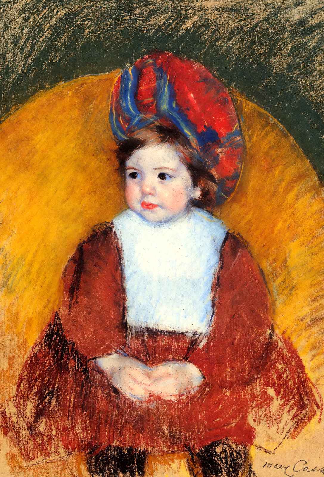 Margot Art Print 1902 Painting by Mary Cassatt (6 Sizes) - Acid Free
