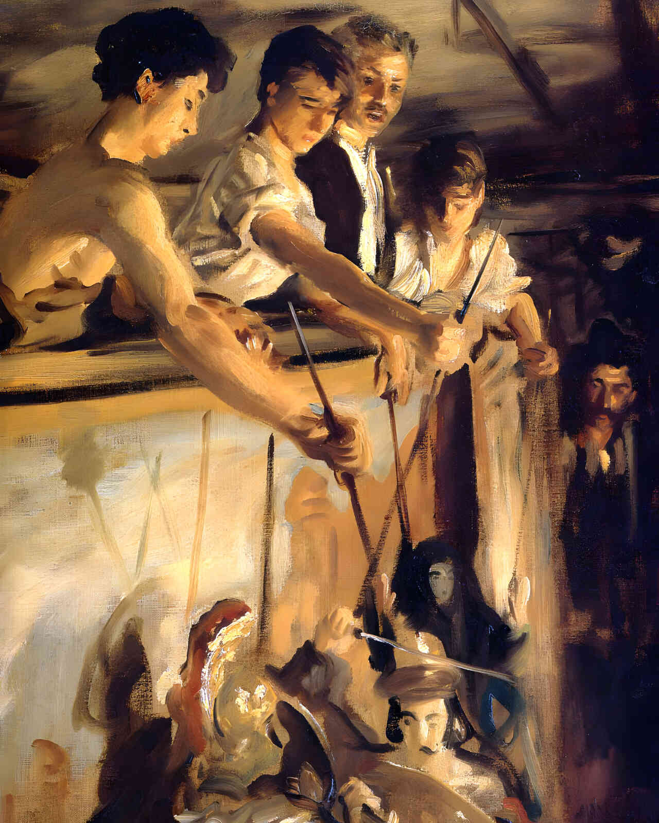 Marionettes 1903 Painting by John Singer Sargent 8x10" Art Print