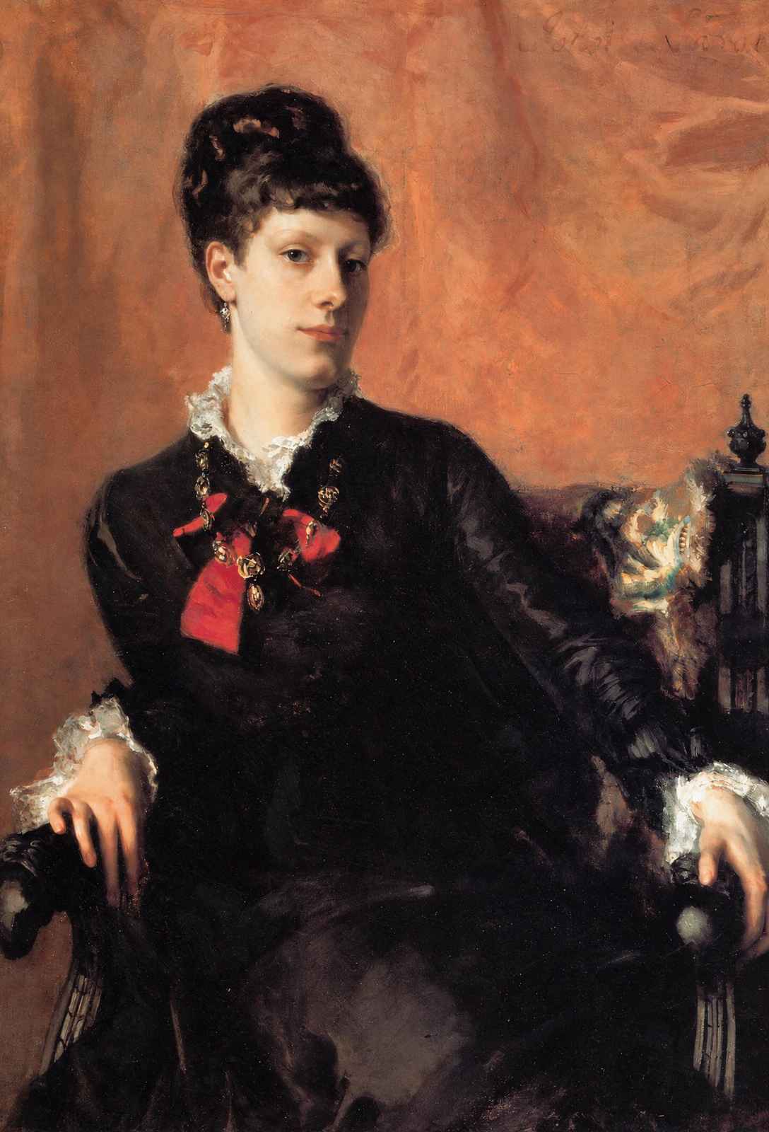 Miss Frances Sherborne Ridley Watts 1877 by Sargent Art Print (6 Sizes)