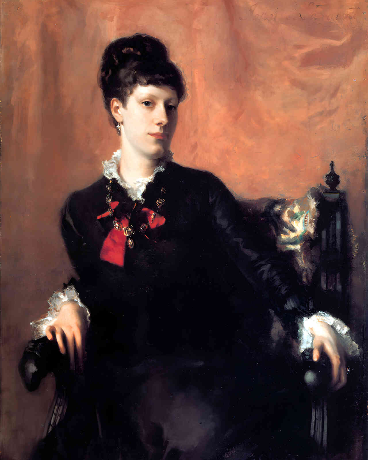 Miss Frances Sherborne Ridley Watts 1877 Painting by John Singer Sargent 8x10" Art Print