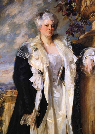 Mrs. Ernest Hills Art Print 1909 Painting by John Singer Sargent (6 Sizes)