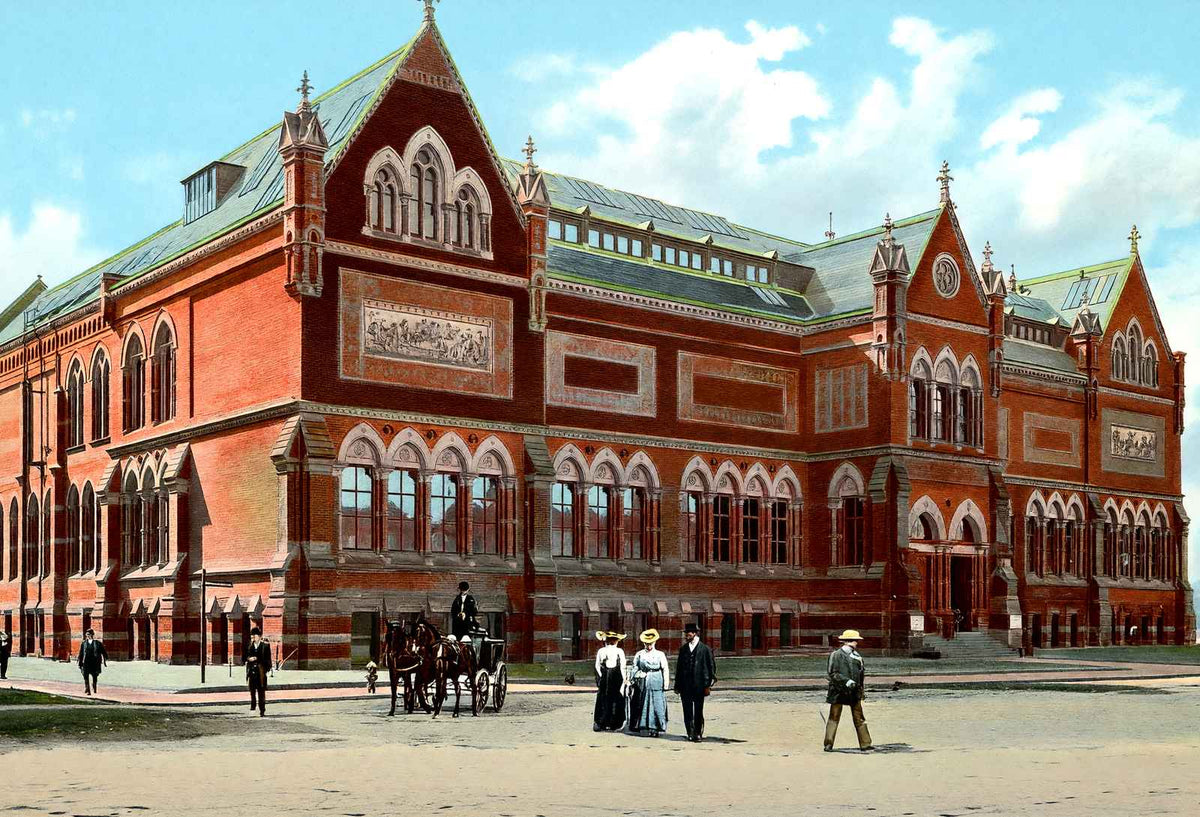 Museum of Fine Arts, Boston, Massachusetts in 1903 Vintage Print (7 Sizes)