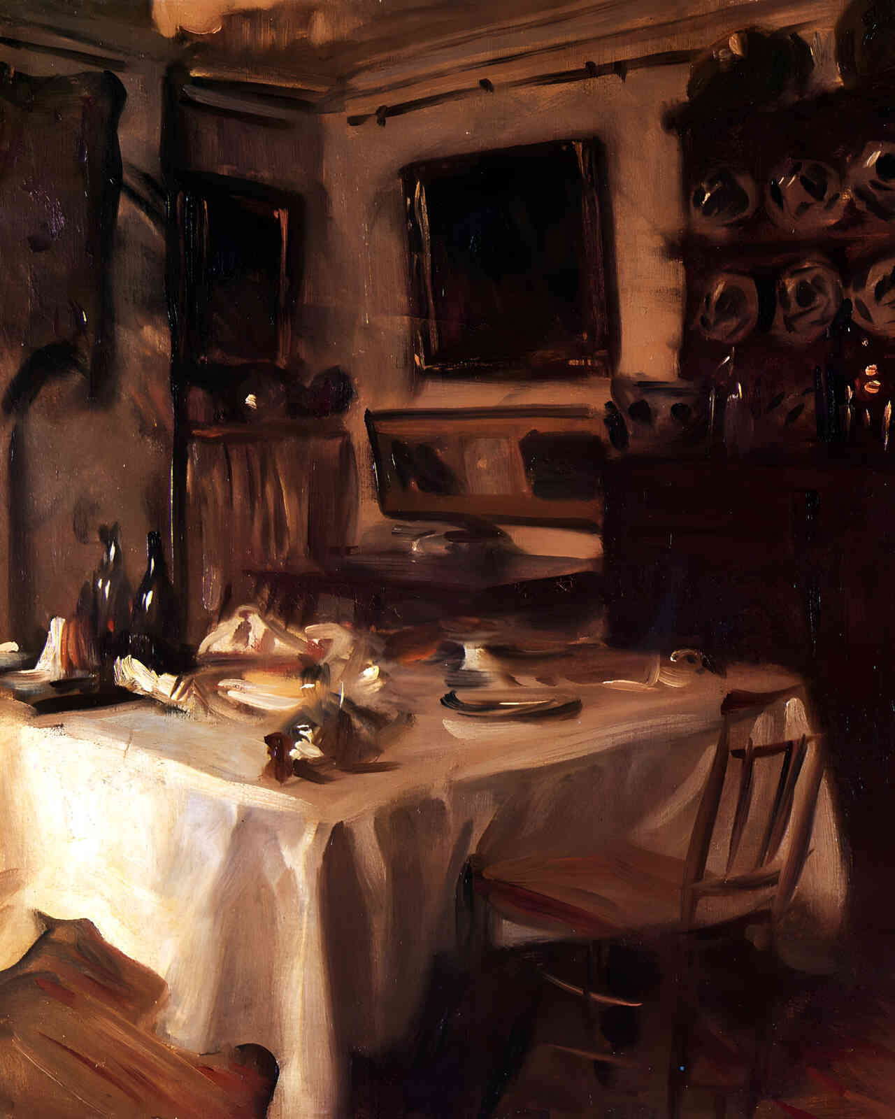 My Dining Room 1885 Painting by John Singer Sargent 8x10" Art Print
