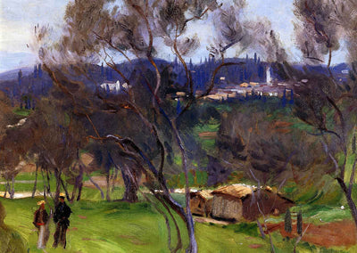 Olive Trees, Corfu 1909 Painting by John Singer Sargent Art Print (6 Sizes)