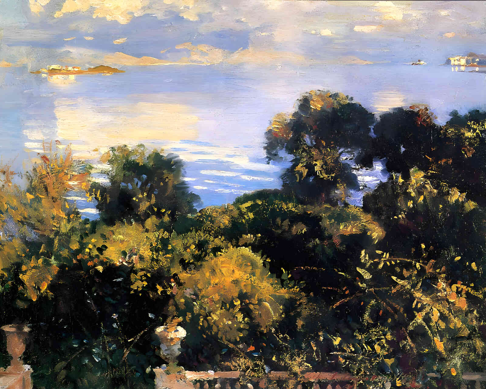 Oranges at Corfu 1909 Painting by John Singer Sargent 8x10" Art Print