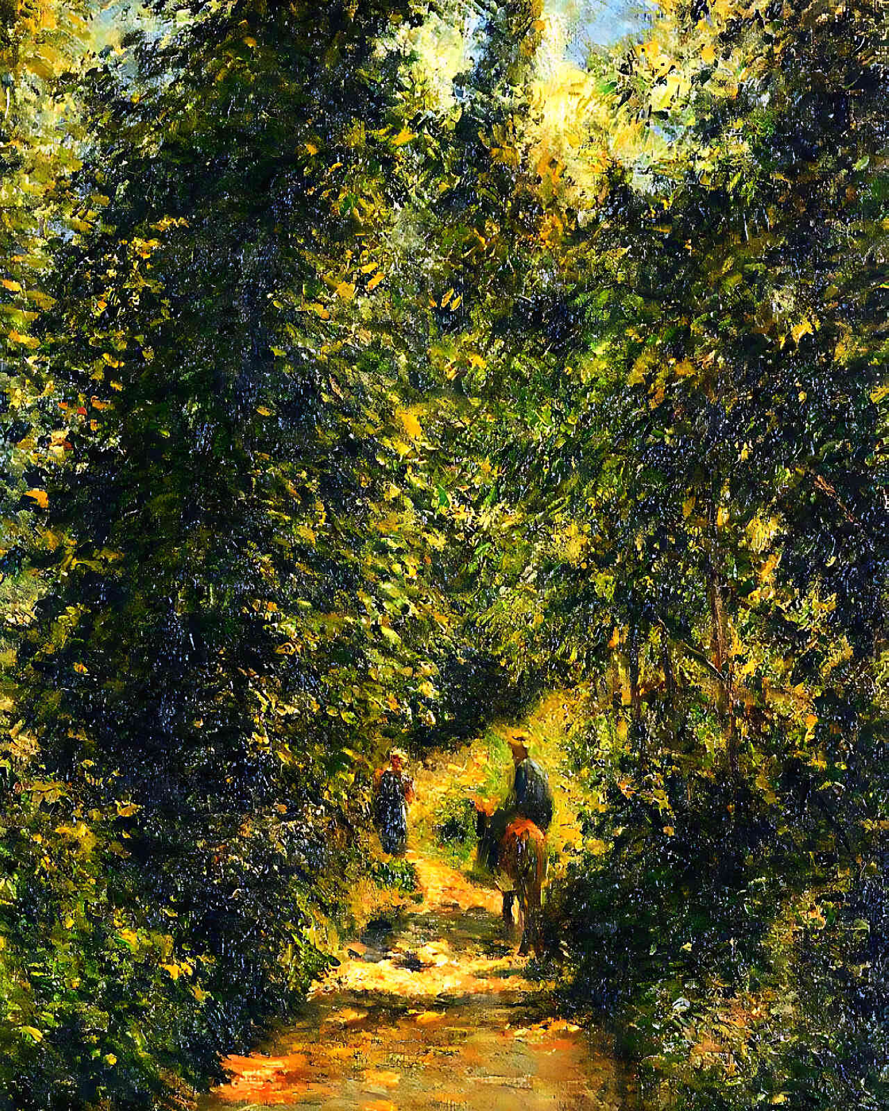 Path Under the Trees