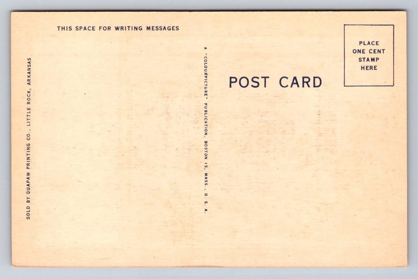 The Akransas Traveller, Edward Payson Washburn (Arkansas) Vintage Postcard