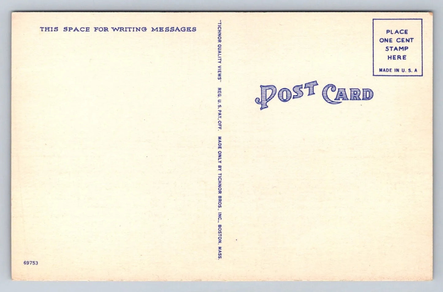 Officers Quarters, 113th Infantry, Rifle Fort Dix, NJ - Military Postcard