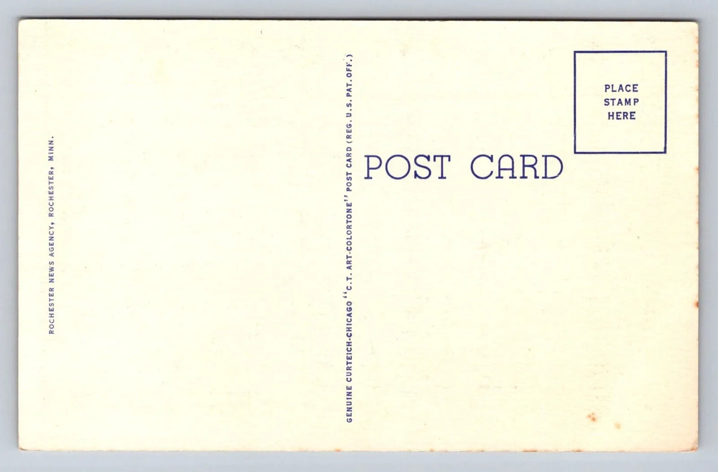 Aerial View, Rochester, Minnesota Vintage Postcard AWESOME