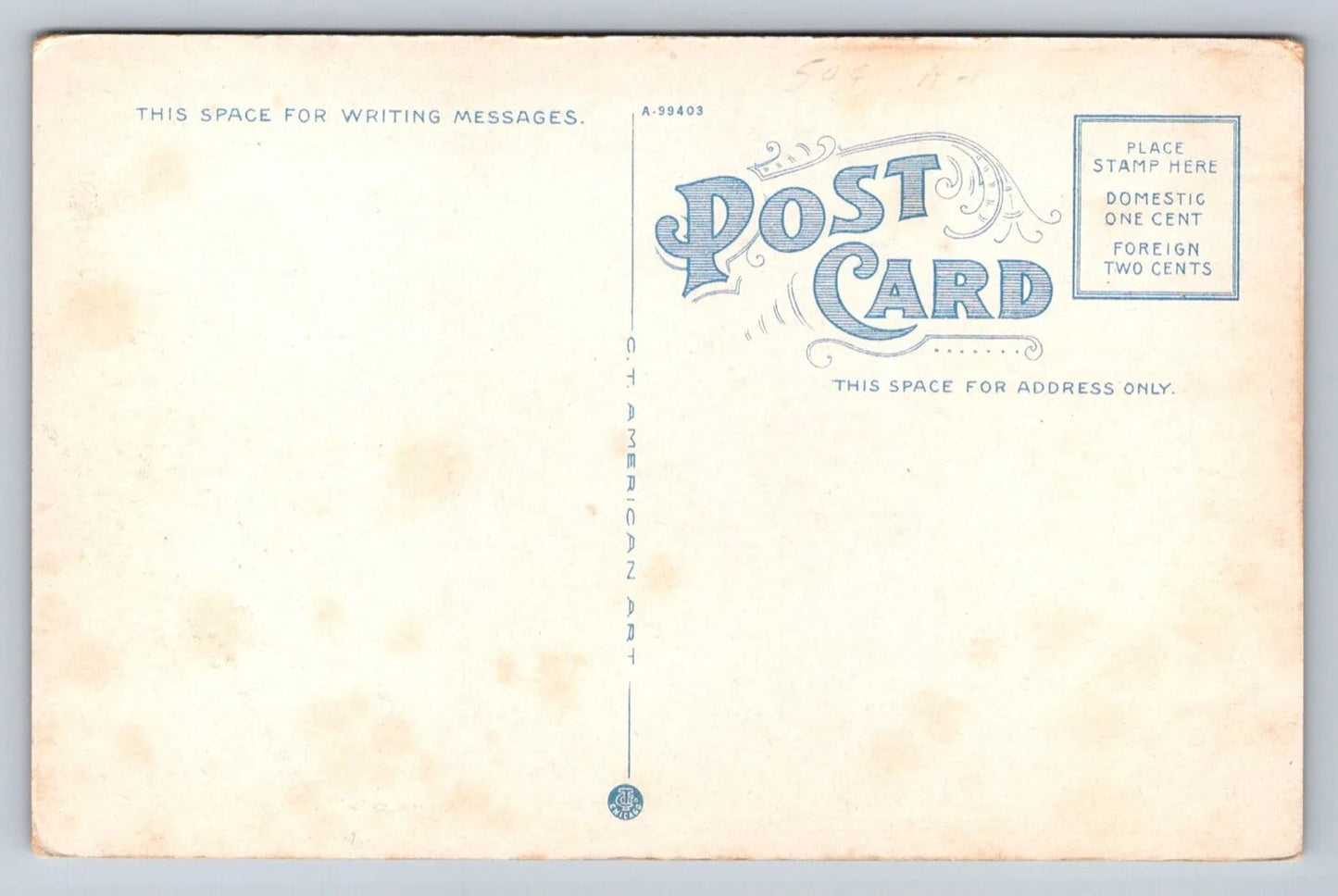 State Capitol and Corning Fountain. Hartford. Conn. Vintage Postcard