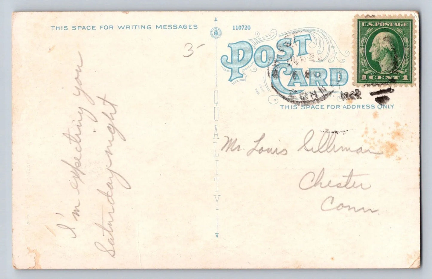 Killingworth Court, Memorial Quadrangle, New Haven, Conn. (Connecticut) Postcard