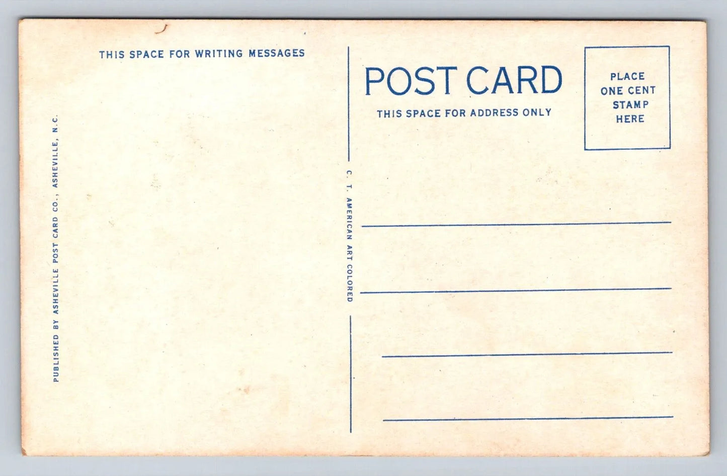 Harbison Lake and Satulah Mt., Altitude 4,560 Feet. Highlands, NC Postcard