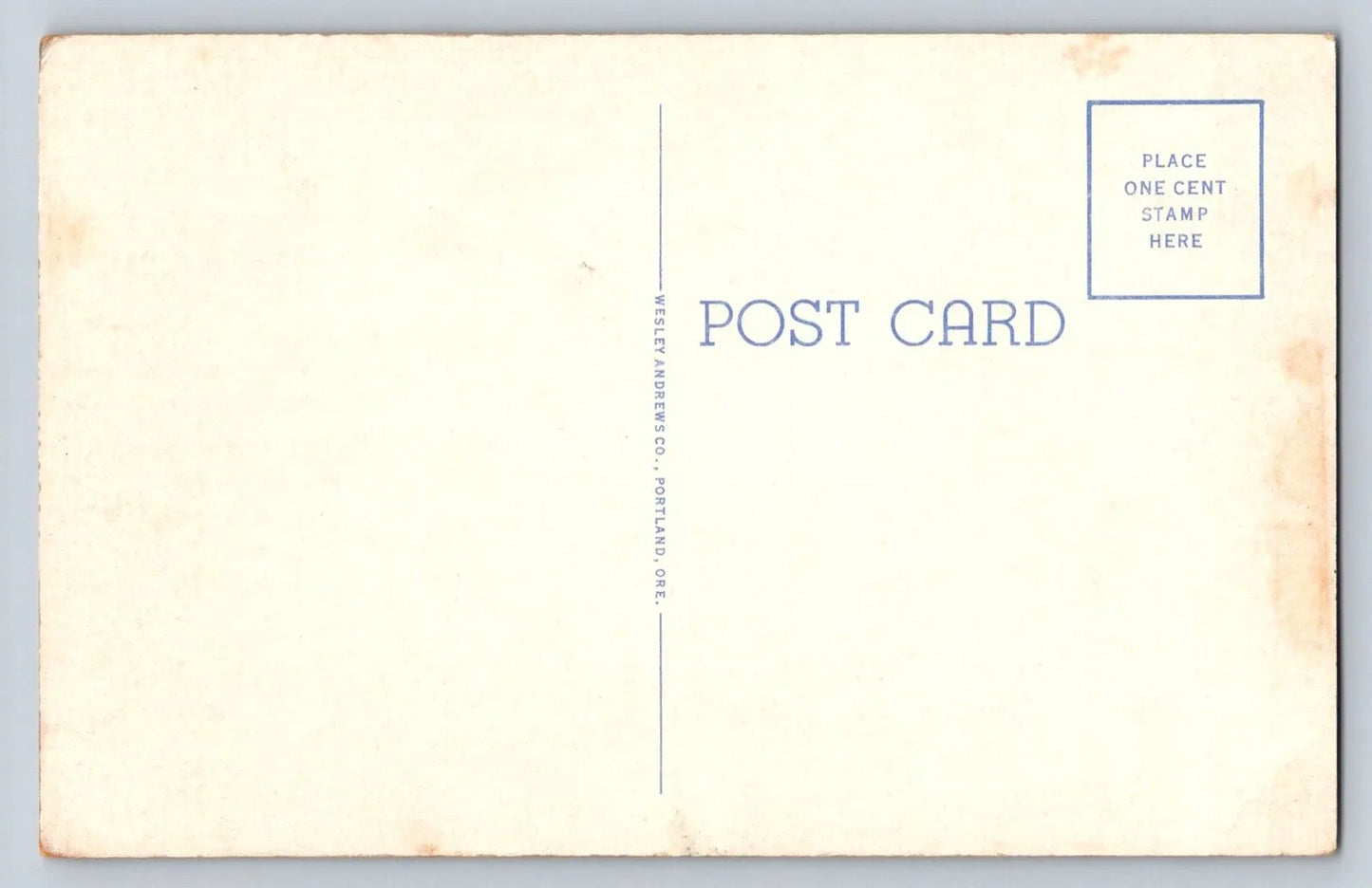 St. Peter's Dome on the Columbia River Highway, Oregon Vintage Postcard