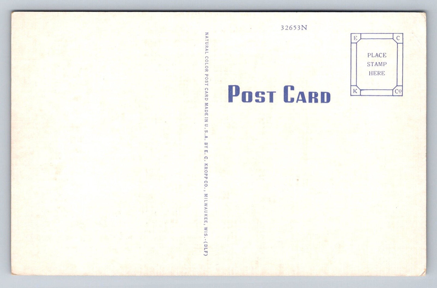 State Fish Hatchery, Near Minocqua, Wisconsin Vintage E. C. Kropp Postcard