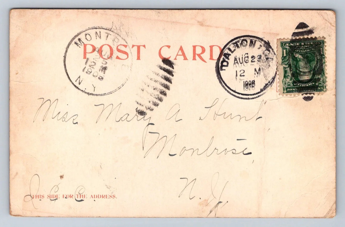 Chattanooga and Missionary Ridge, Tenn. (Tennessee) Vintage Postcard