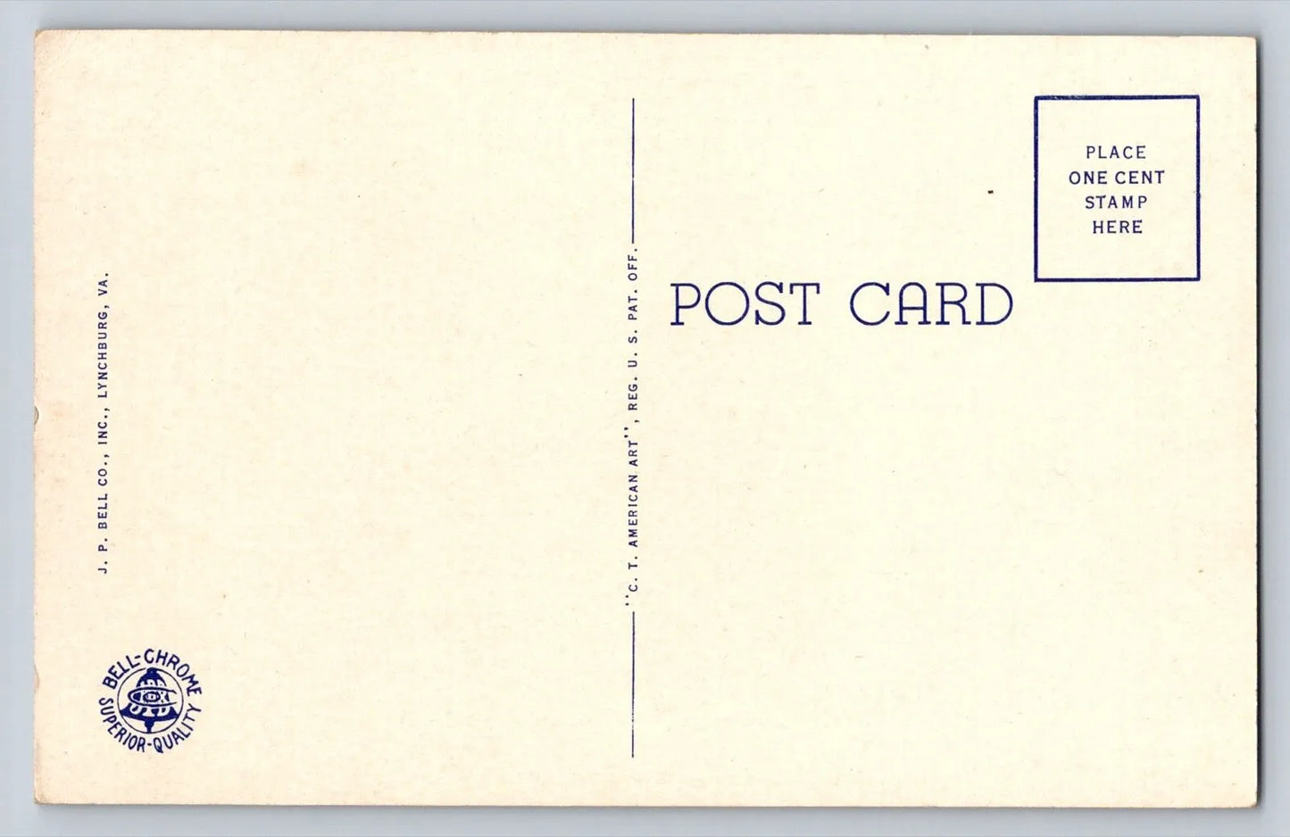 Monument Terrace and Courthouse, Lynchburg, VA (Virginia) Vintage Postcard