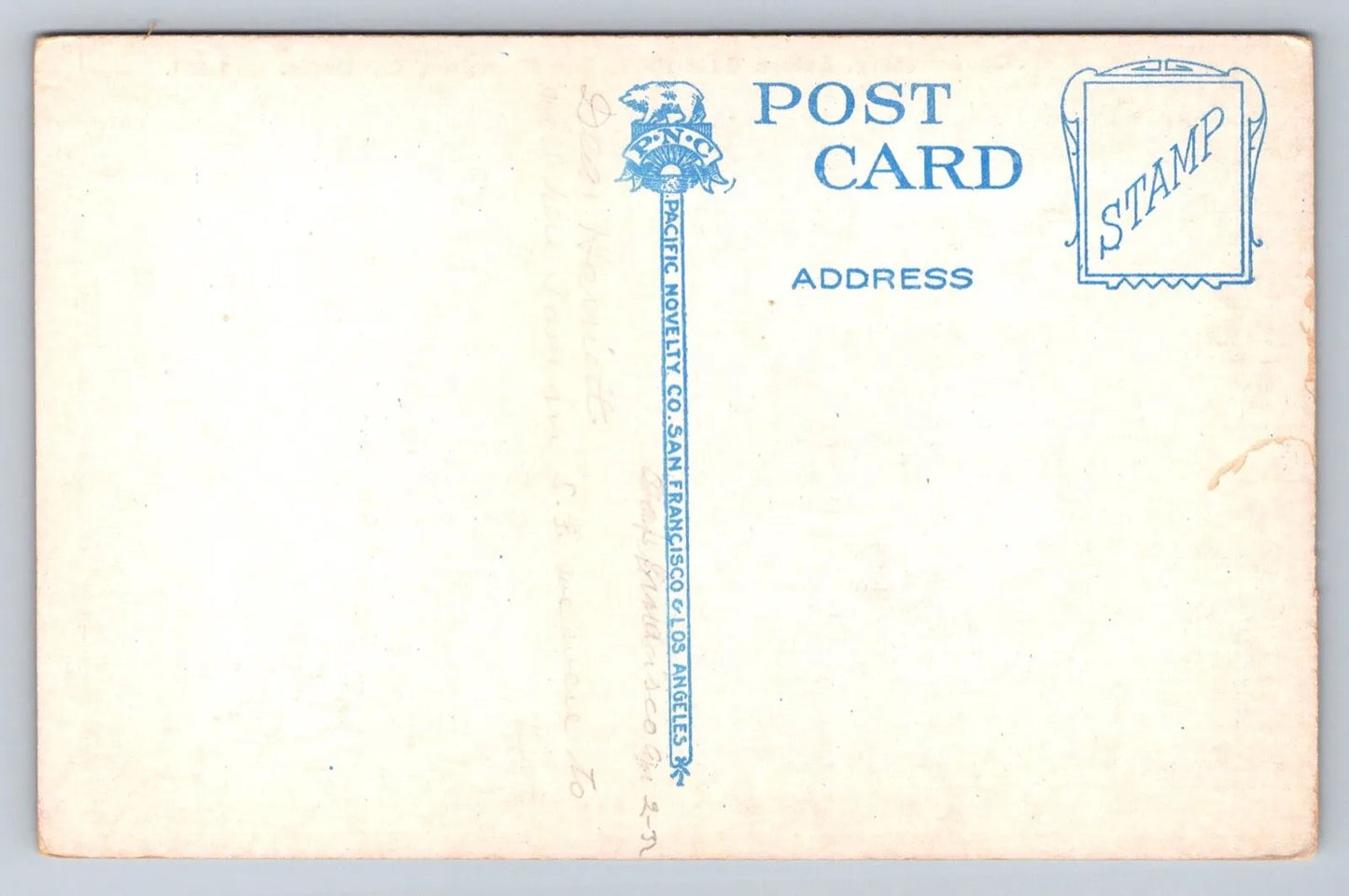 Conservatory, Golden Gate Park, San Francisco, California - Welcome Postcard