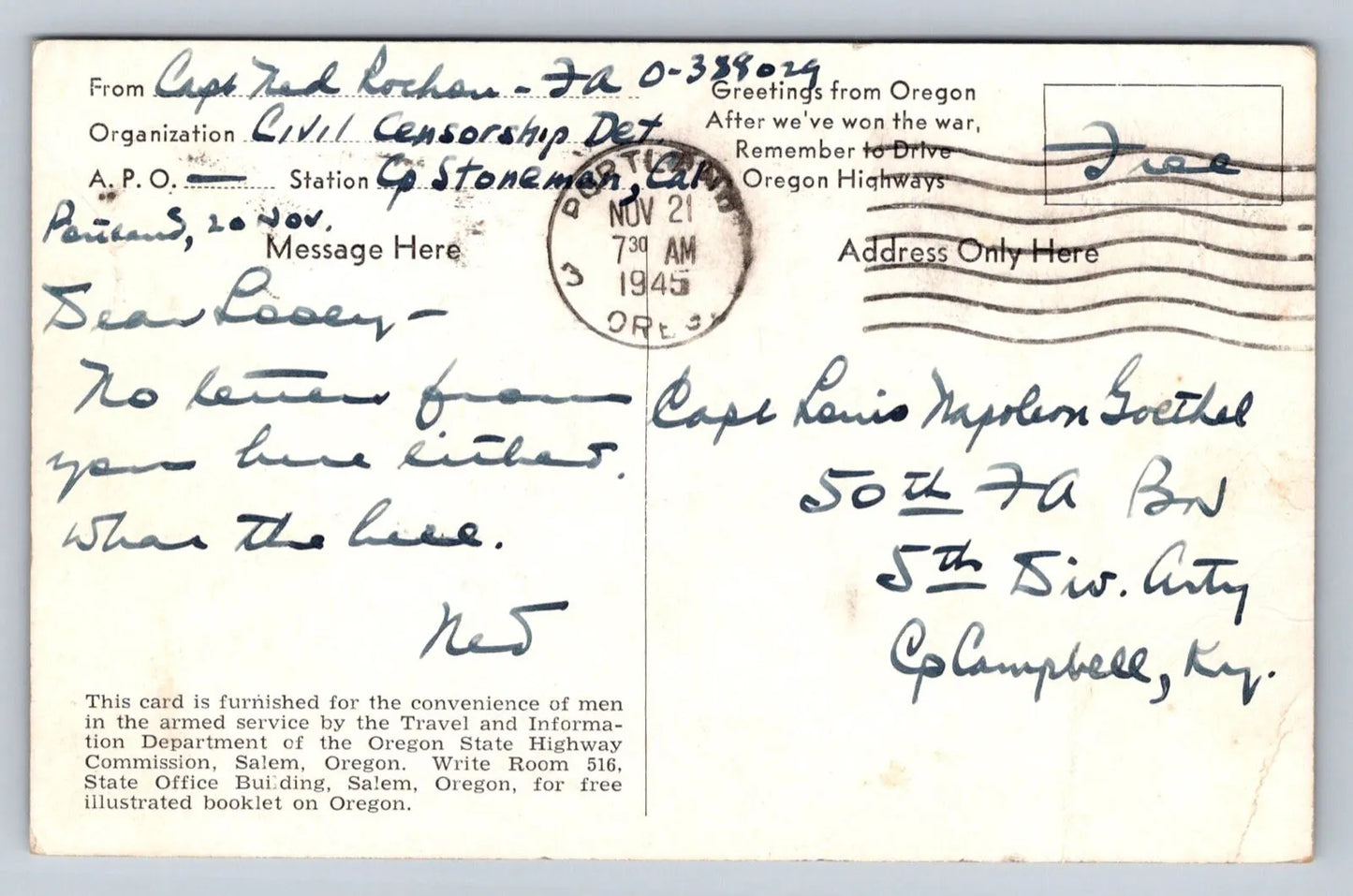 Wild Flowers Grow Near the Pacific, Southwestern Oregon Vintage Postcard