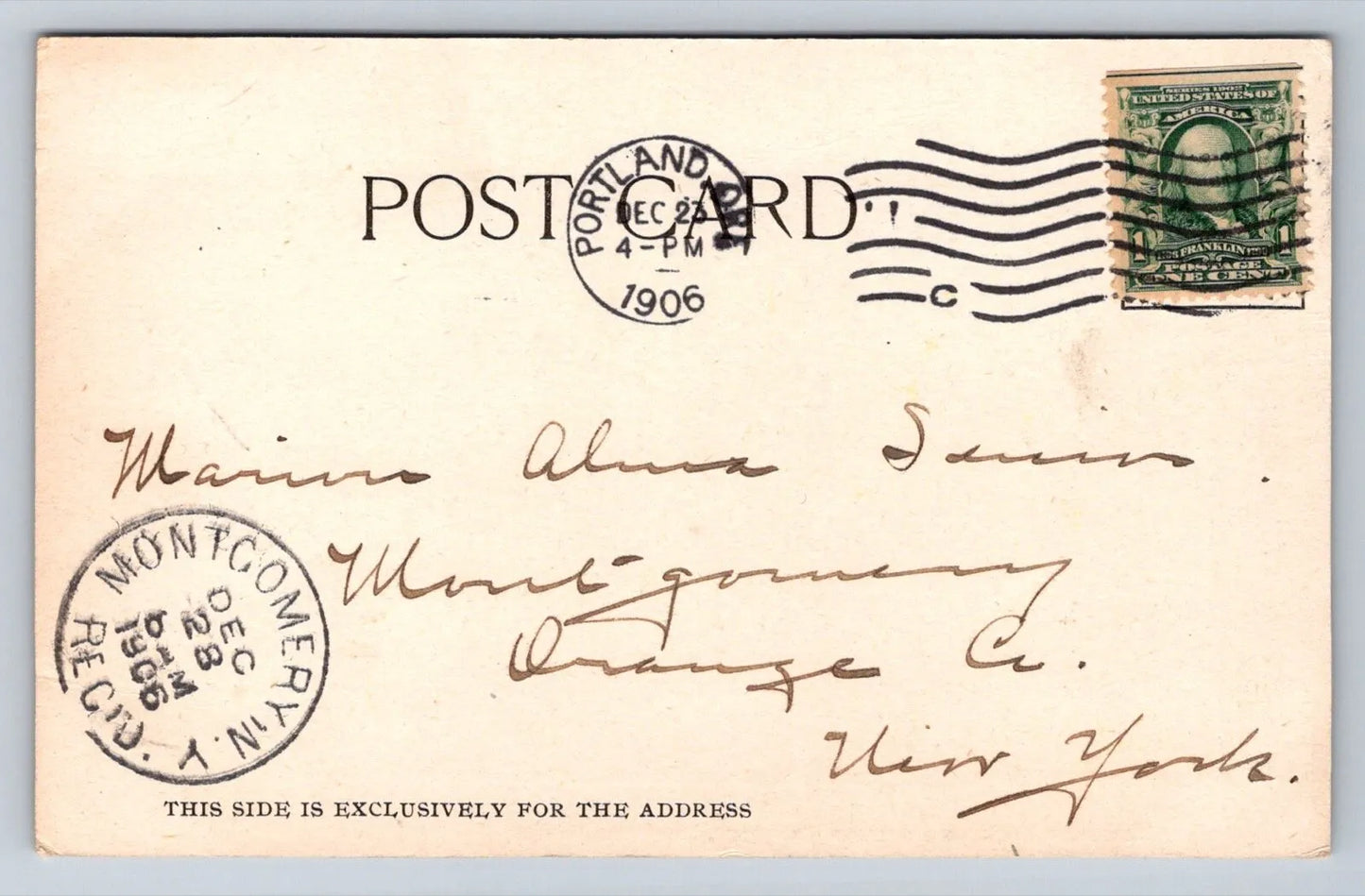 Rooster Rock and Salmon Cannery, Columbia River, Oregon, Circa 1906 Postcard