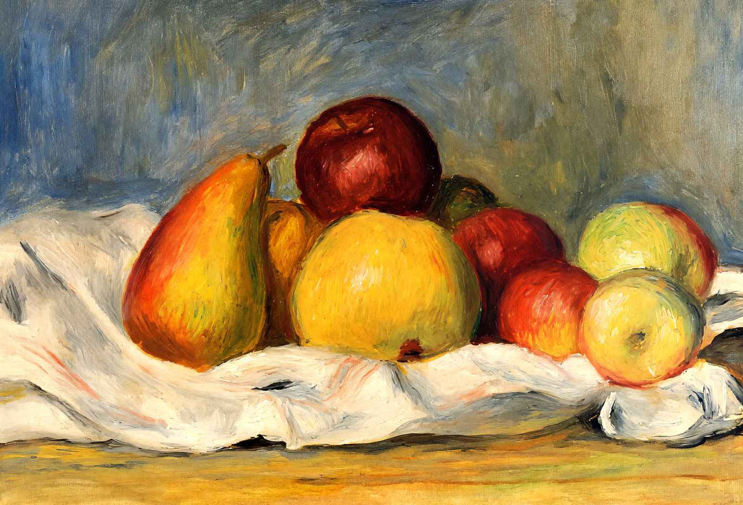 Pears and Apples 1890 Painting by Pierre-Auguste Renoir Art Print (6 Sizes)