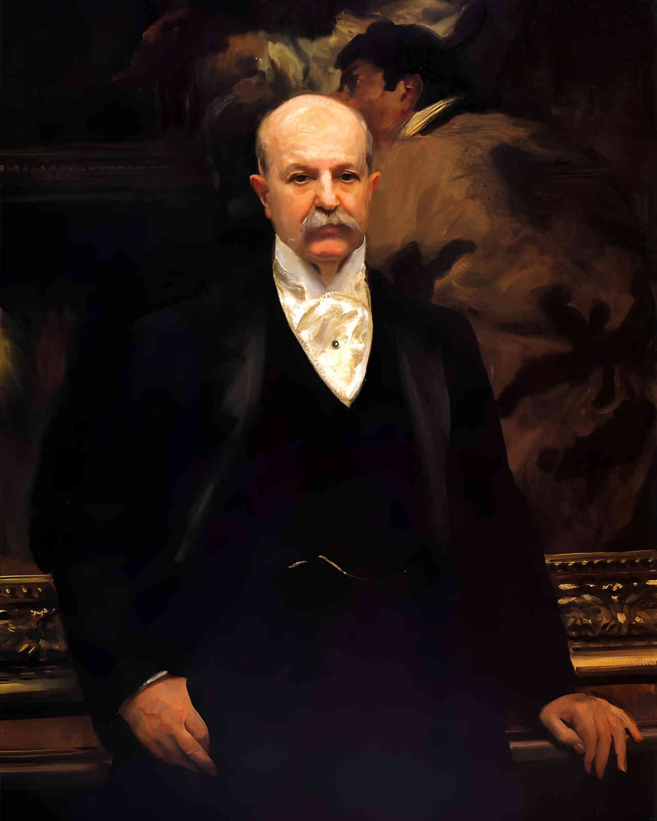 Peter A. B. Widener 1903 Painting by John Singer Sargent 8x10" Art Print