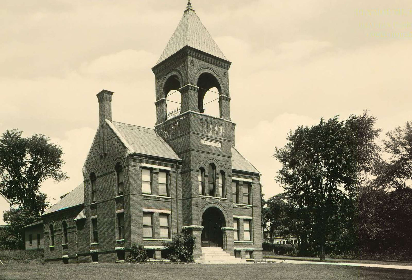 Grafton County Court House Plymouth NH in 1905 Vintage Print (7 Sizes)