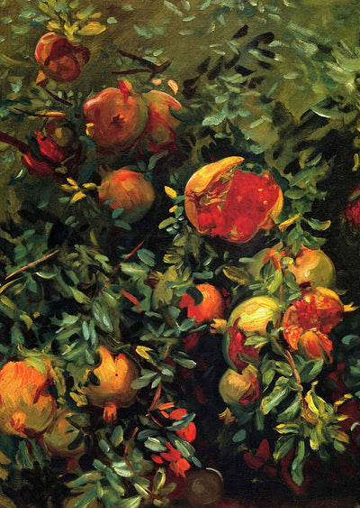 Pomegranates, Majorca 1908 by John Singer Sargent Fine Art Print (6 Sizes)