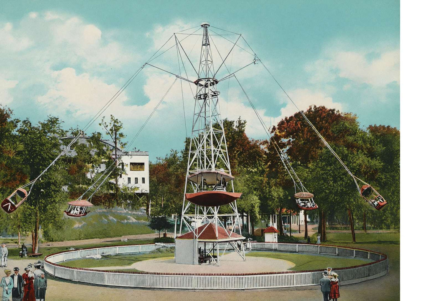 Ponce DE Leon Park Atlanta in 1906 Vintage Print (7 Sizes) - High Quality