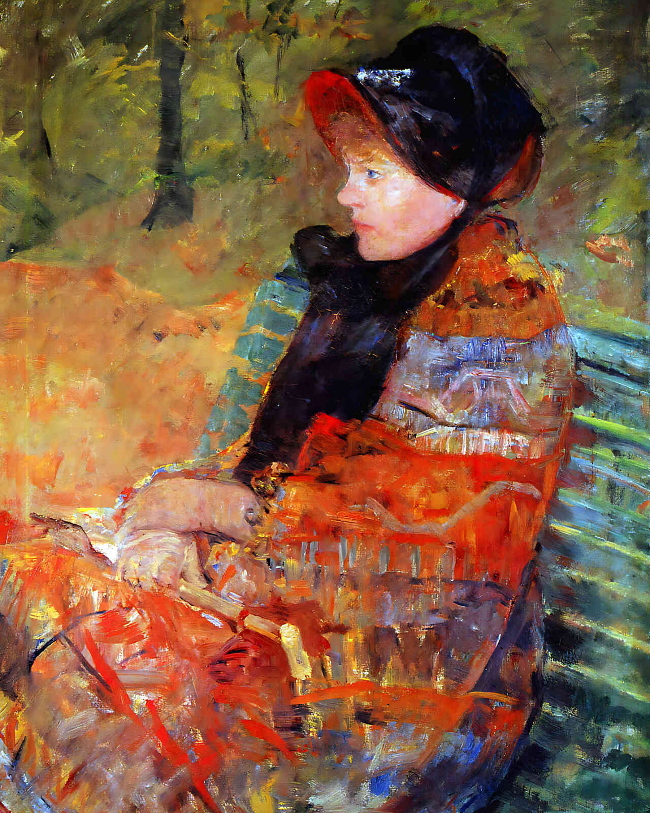 Portrait of Mlle C. Lydia Cassatt