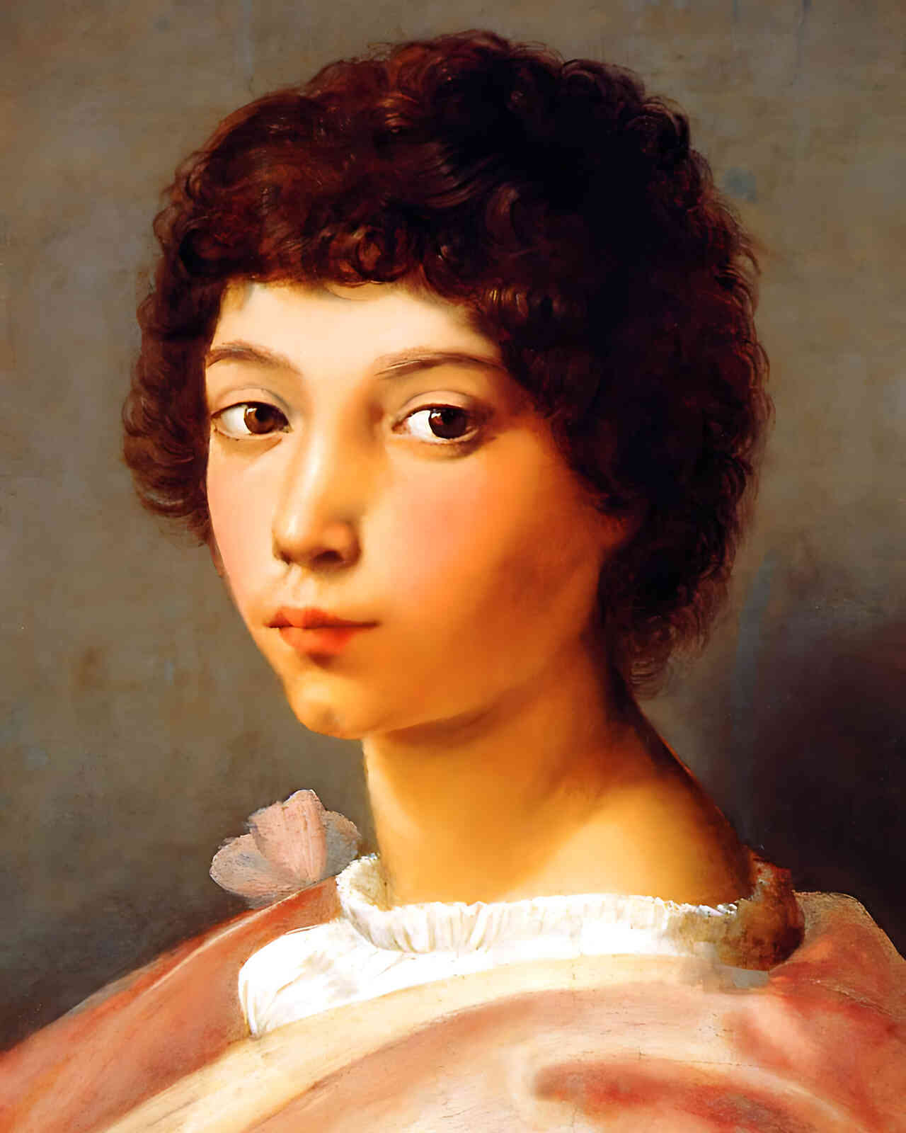 Portrait of a Young Man Painting by Raphael 8x10" Art Print (Archival Paper)