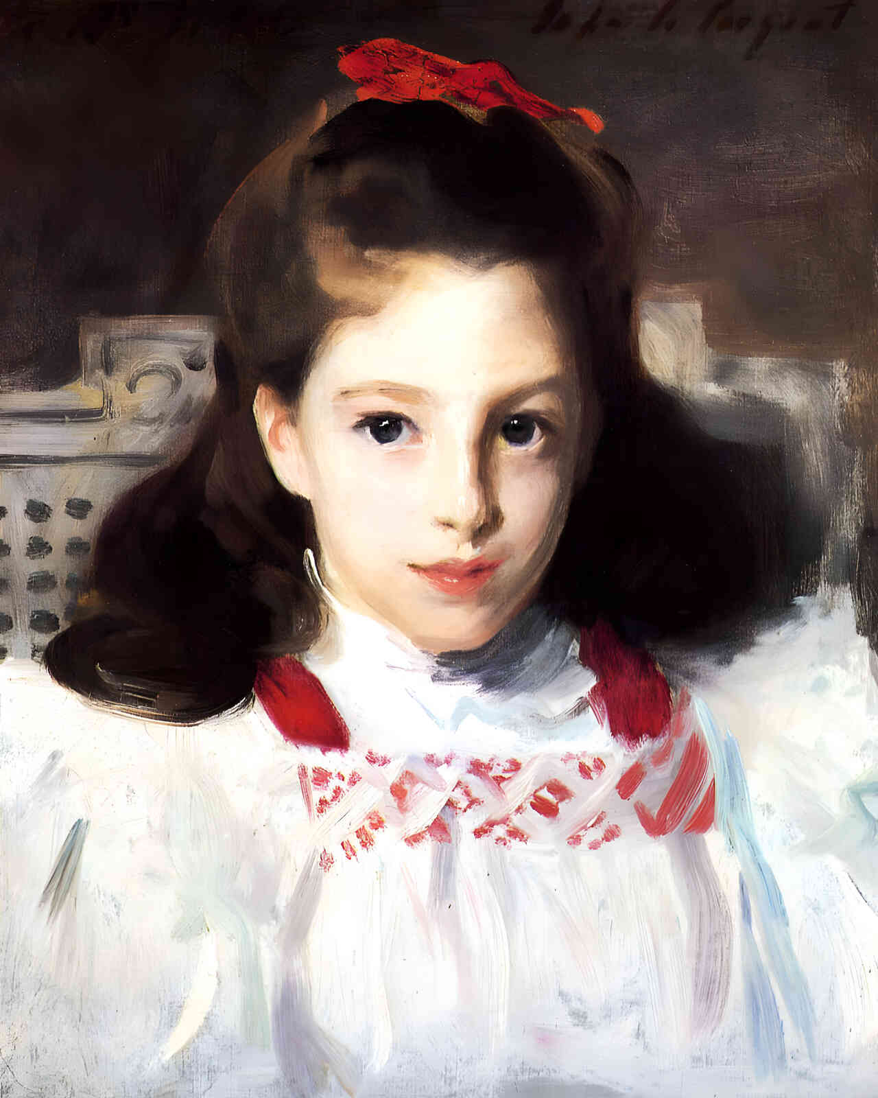 Portrait of Miss Dorothy Vickers 1884 Painting by John Singer Sargent 8x10" Art Print