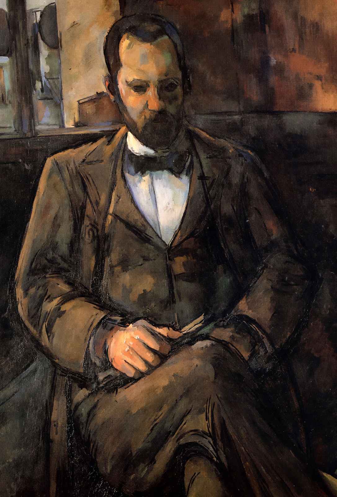 Portrait of Ambroise Vollard 1899 Painting by Paul Cezanne Art Print (6 Sizes)