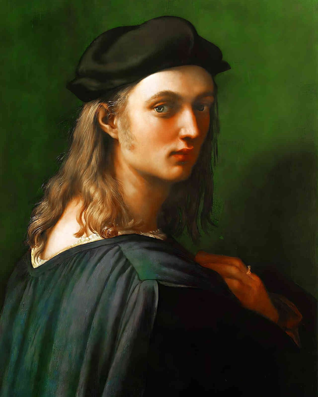Portrait of Bindo Altoviti Painting by Raphael 8x10" Art Print (Archival Paper)
