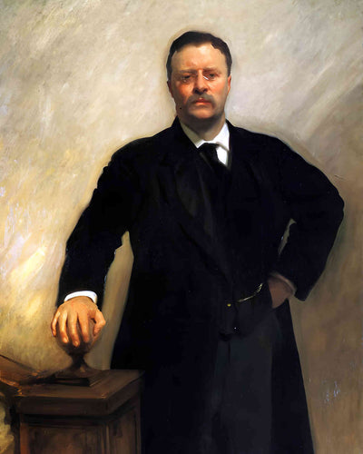 Portrait of Theodore Roosevelt 1903 Painting by John Singer Sargent 8x10" Art Print