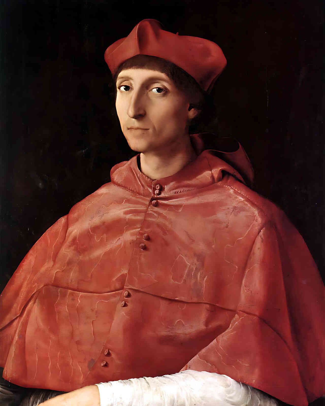 Portrait of a Cardinal Painting by Raphael 8x10" Art Print (Premium Print)