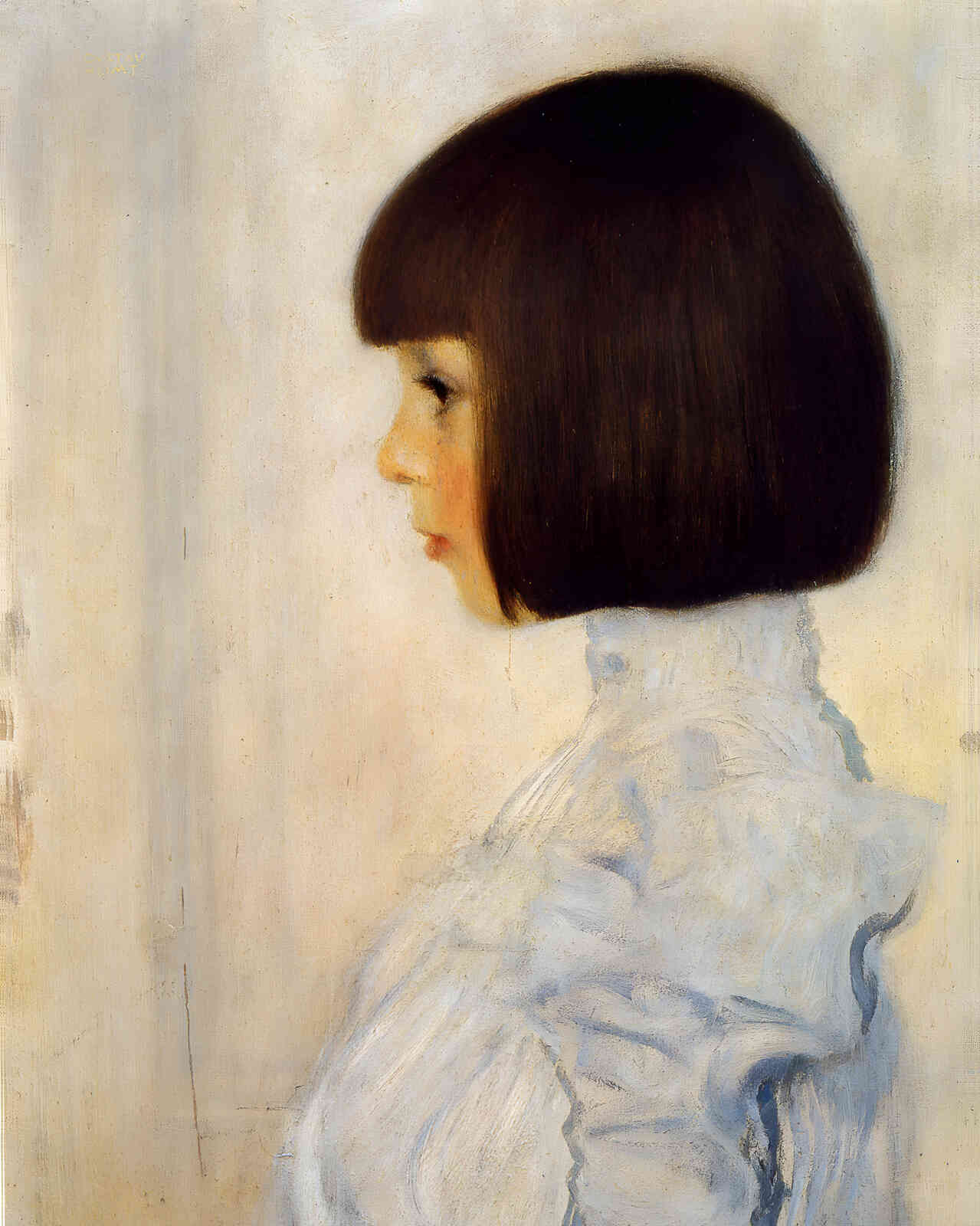 Portrait of Helene Klimt 1898 Painting by Gustav Klimt 8x10" Art Print