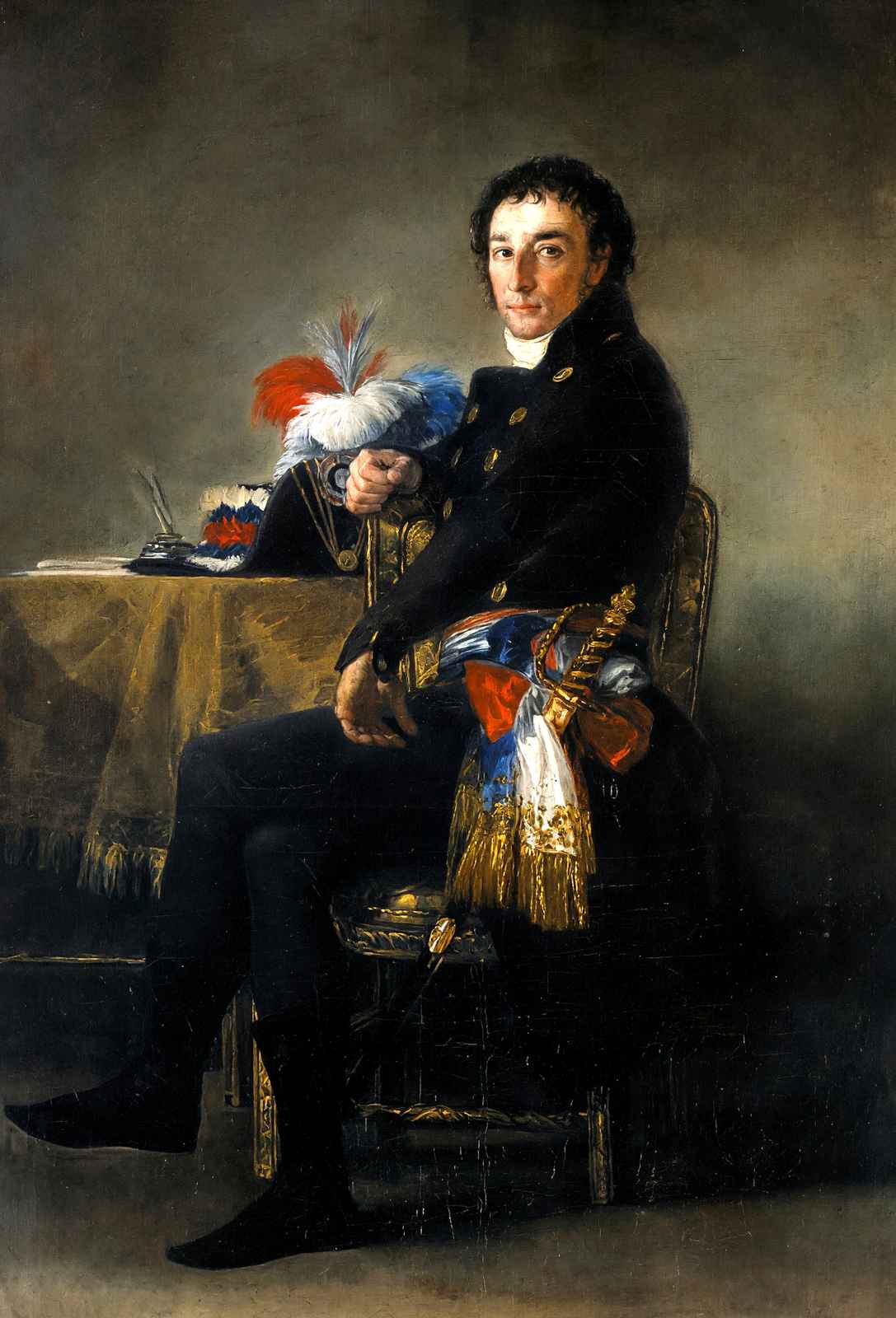 Portrait of Ferdinand Guillemardet 1798 by Francisco Goya Art Print (6 Sizes)