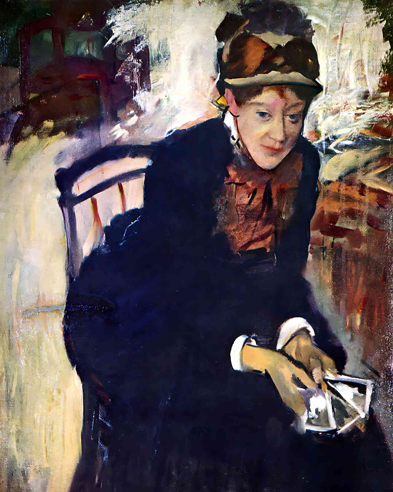 Portrait of Miss Cassatt