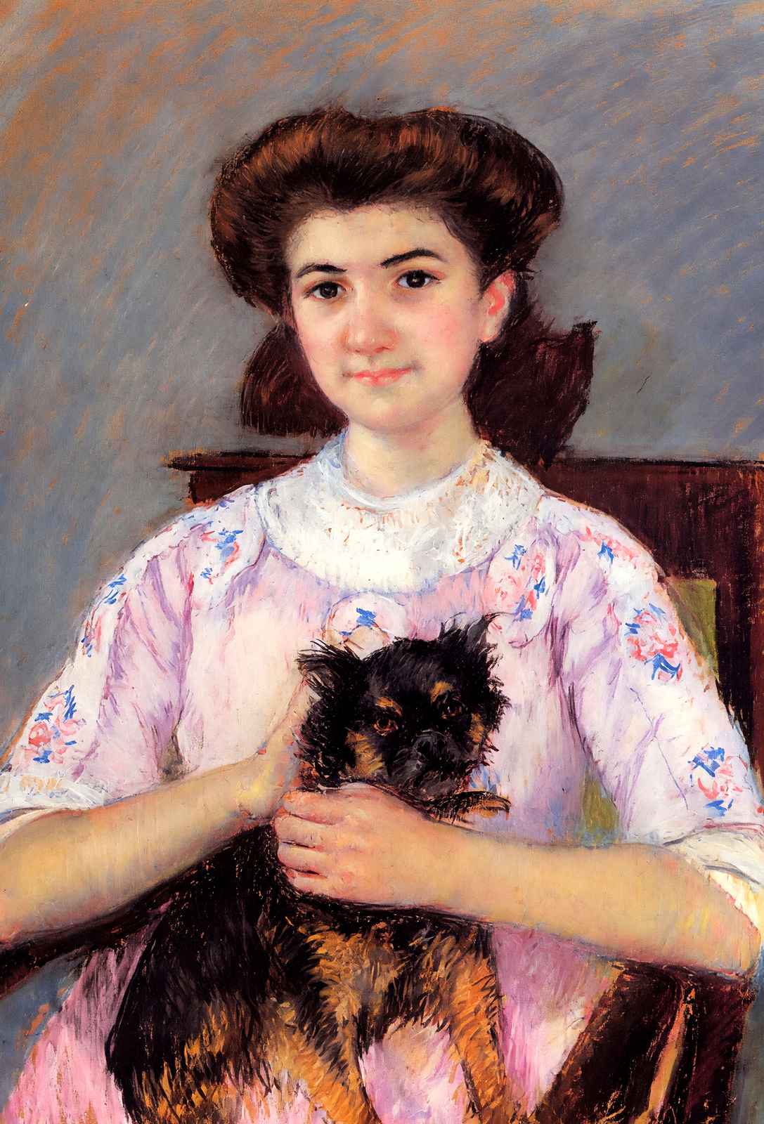 Portrait of Mie Louise Durand Ruel Art Print 1911 by Mary Cassatt (6 Sizes)