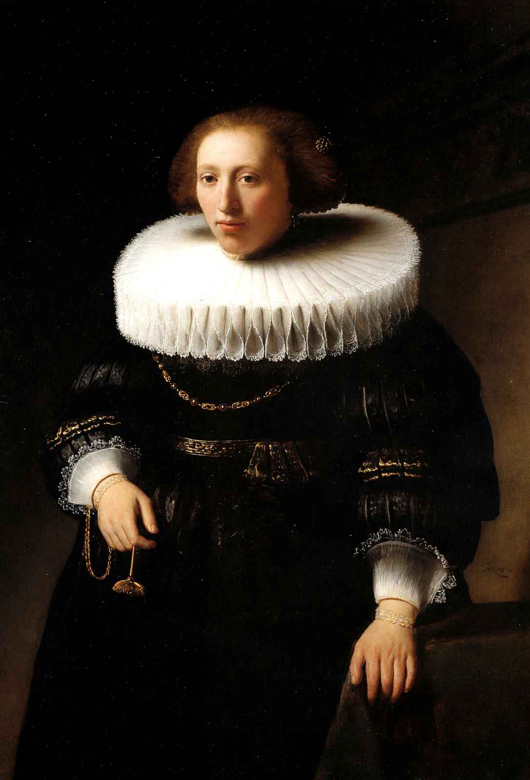 Portrait of a Woman Art Print 1632 Painting by Rembrandt (6 Sizes)