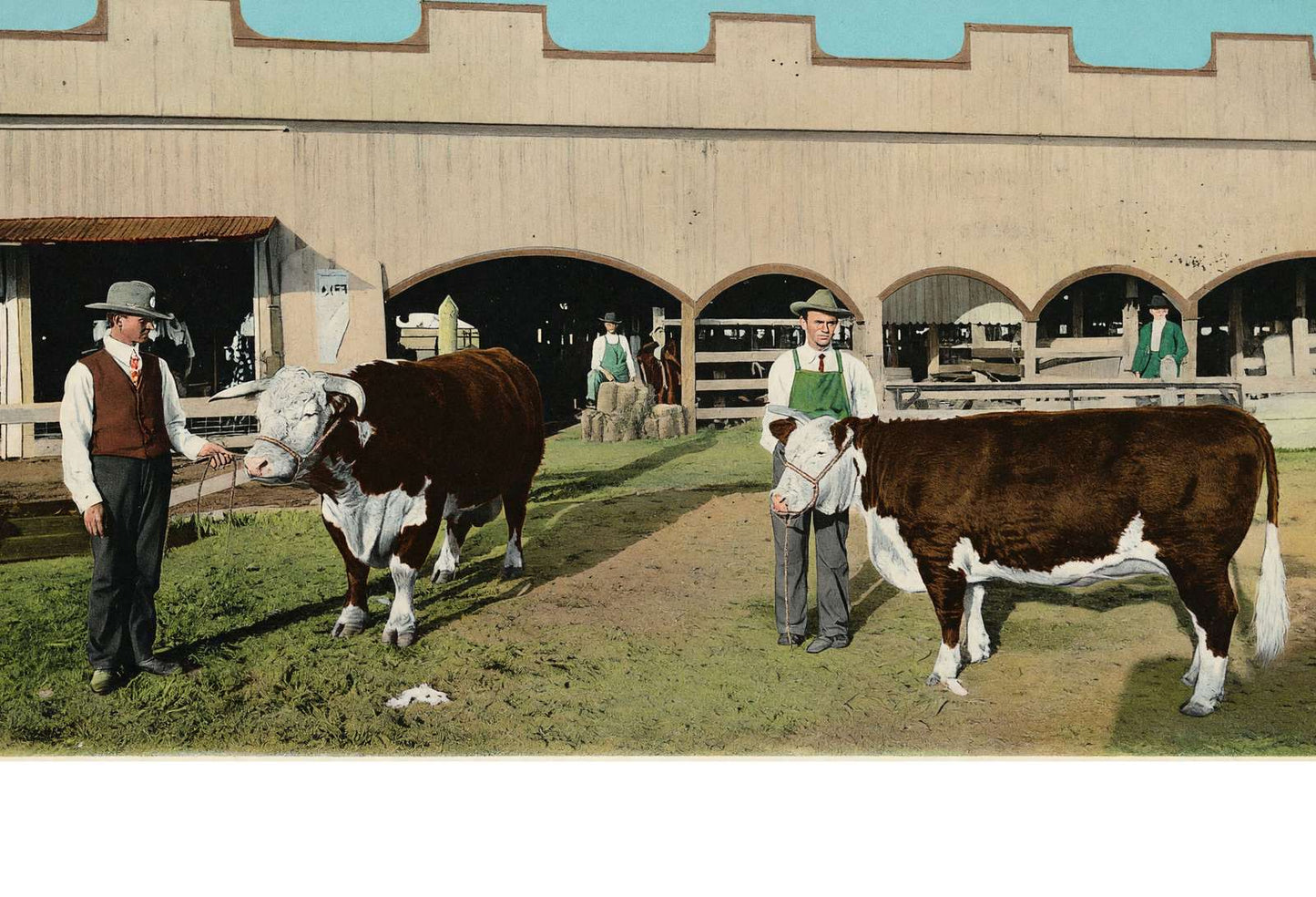 Prize Winners in 1906 Vintage Print (7 Sizes) - High Quality
