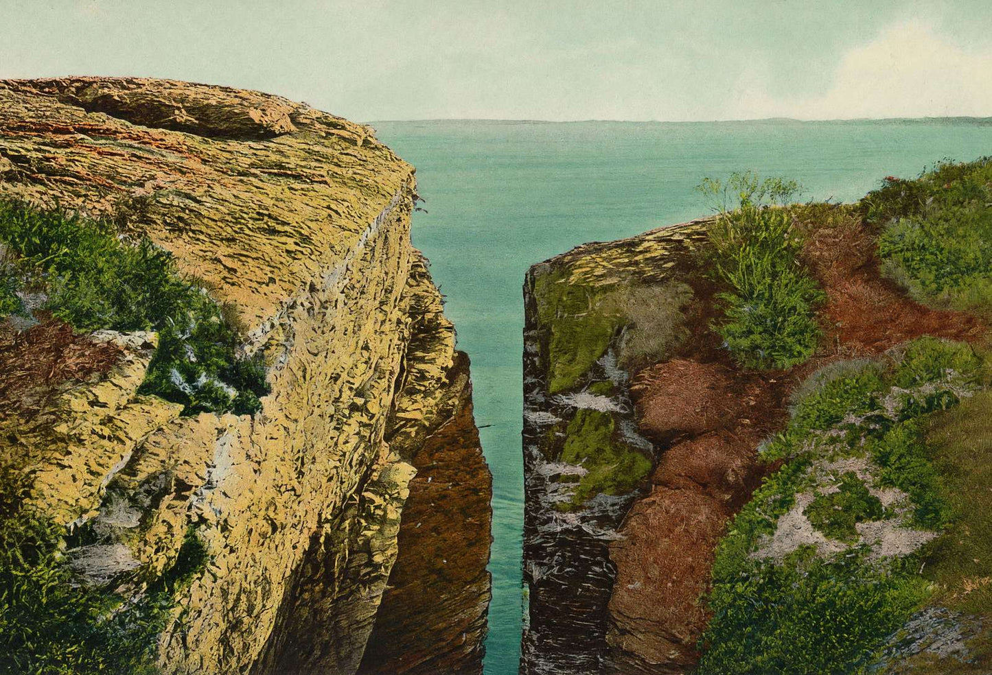 Purgatory Newport RI in 1907 Vintage Print (6 Sizes) - Premium Quality