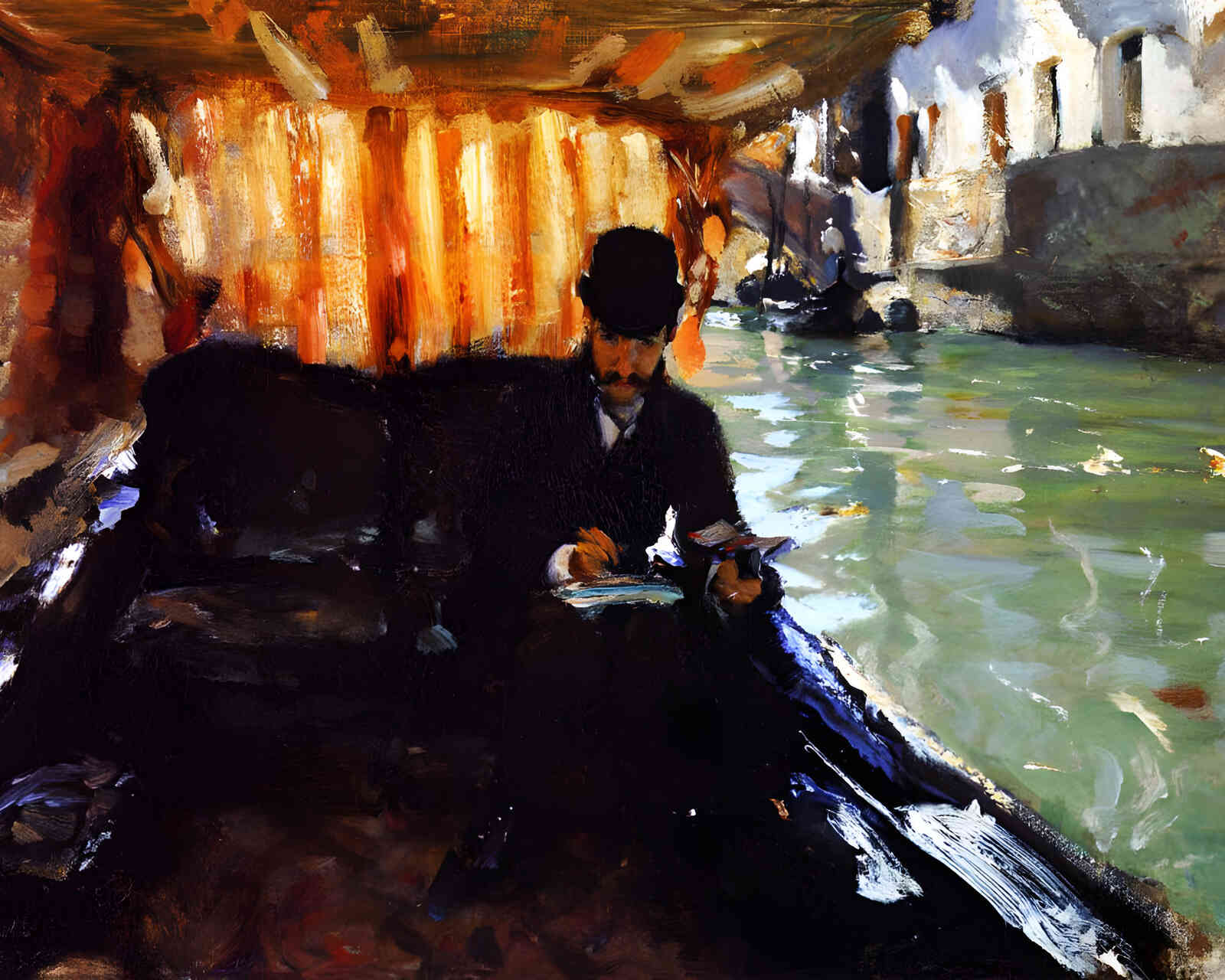 Ramon Subercaseaux 1880 Painting by John Singer Sargent 8x10" Art Print