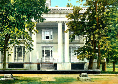 Home of Jefferson Davis Richmond VA in 1904 Art Print (7 Sizes) - Reproduction