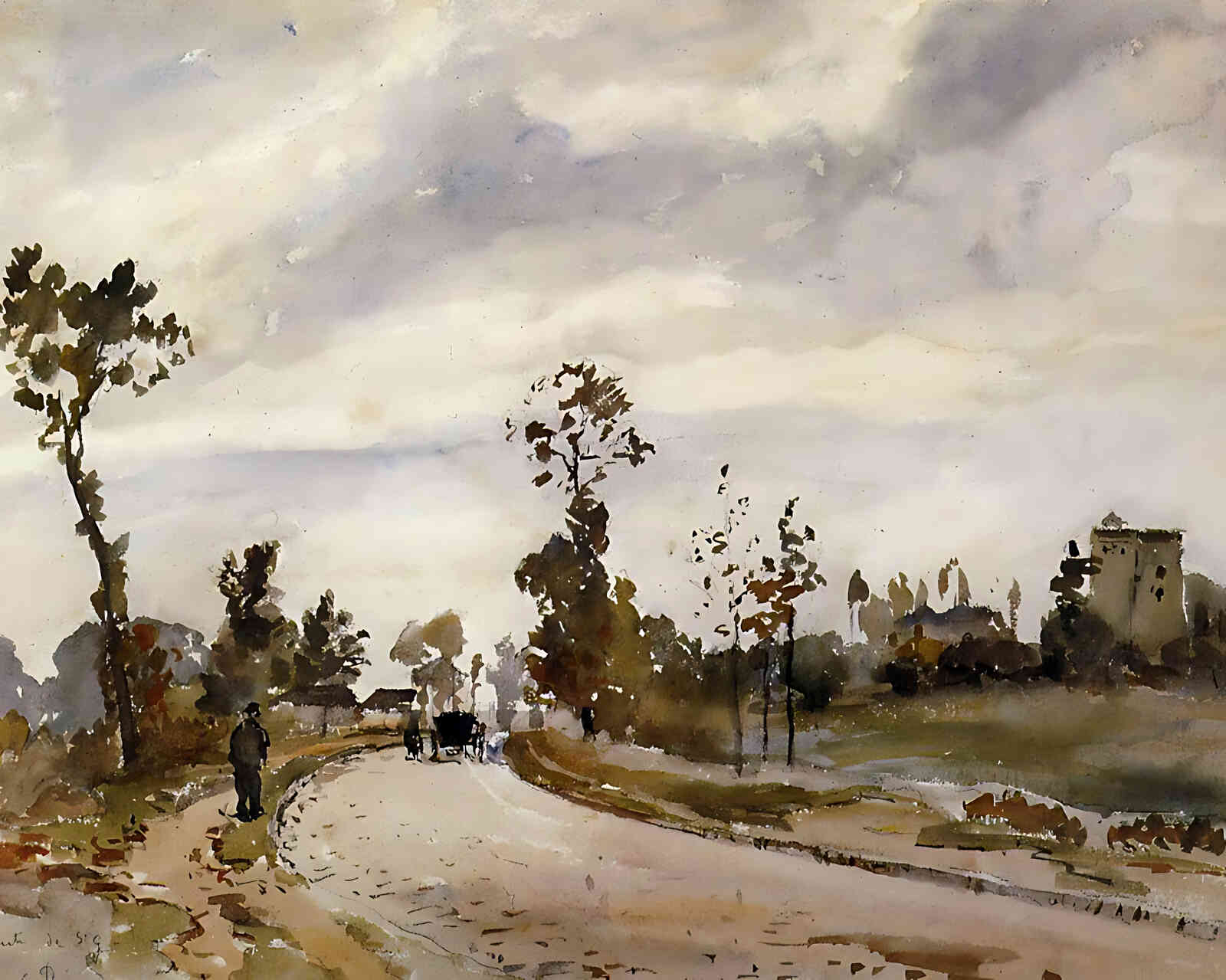 Road to Saint Germain