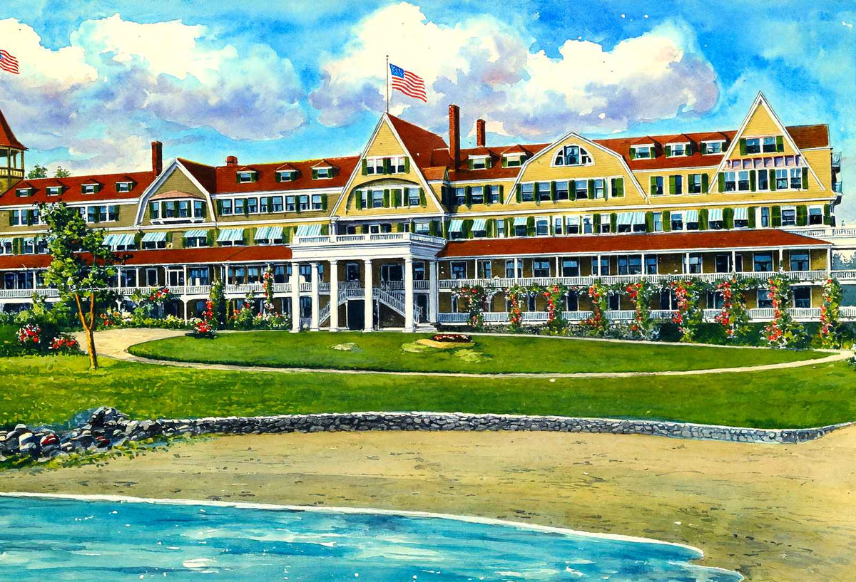 The Rock - Mere, Marblehead, Massachusetts in 1908 Art Print (7 Sizes)