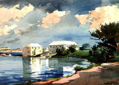 Salt Kettle, Bermuda Art Print 1899 by Winslow Homer (6 Sizes) Archival Paper