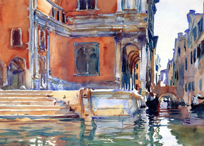 Scuola Di San Rocco 1903 by John Singer Sargent Fine Art Print (6 Sizes)