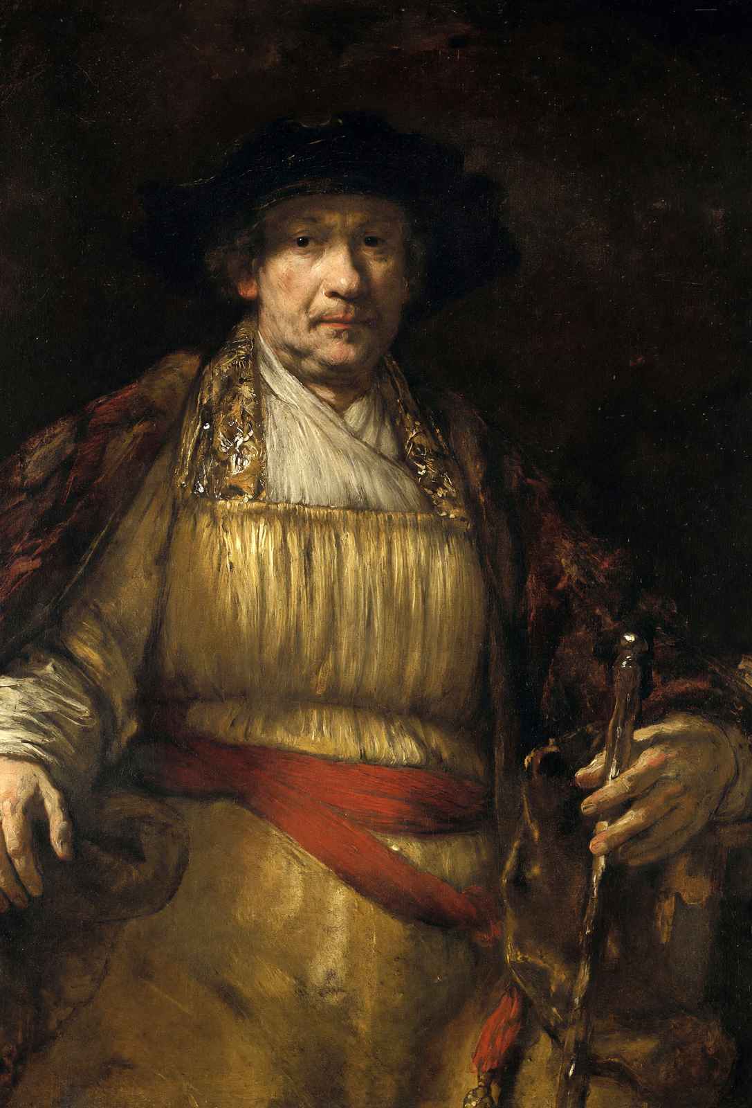 Self-Portrait 1658 Painting by Rembrandt Fine Art Print (6 Sizes)