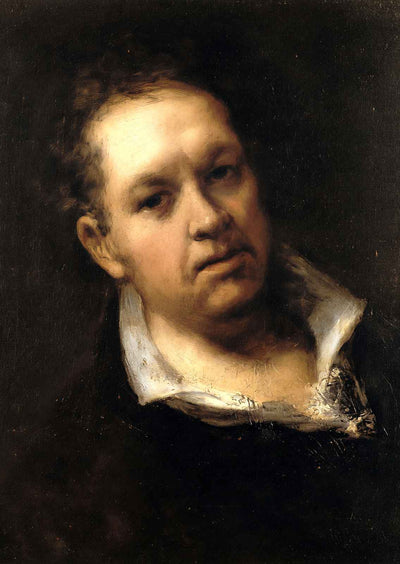 Self Portrait Art Print 1815 Painting by Francisco Goya (6 Sizes) - High Quality